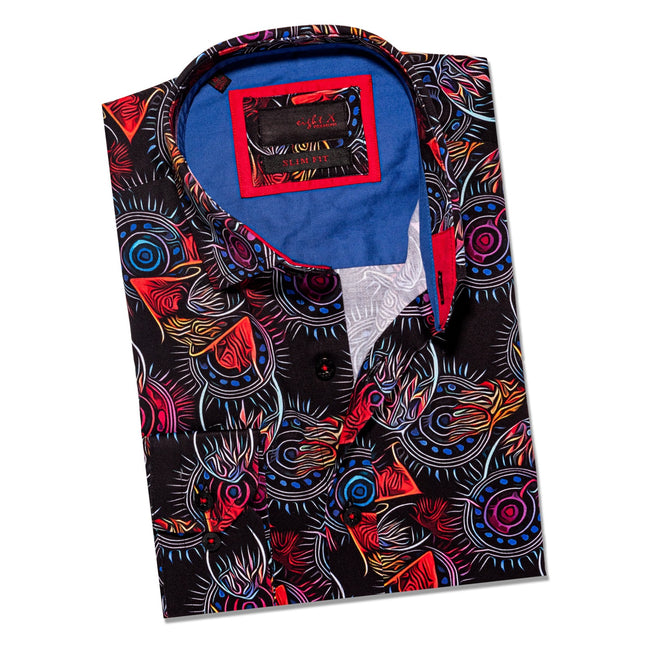 Mage Button Down Shirt Button Down Shirts Eight-X MULTI S 