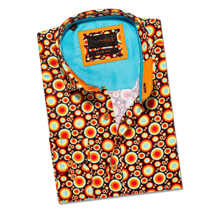 Nuclei Button Down Shirt Button Down Shirts Eight-X MULTI S 