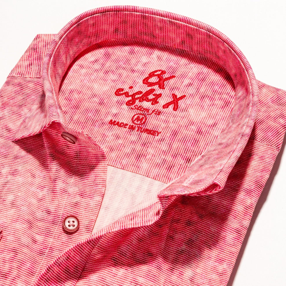 Red Trinitite Button Down Shirt Button Down Shirts Eight-X
