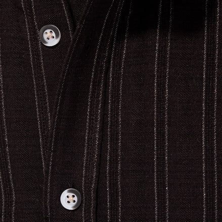 Royal Stitch Jacquard Button Down Shirt - Black Button Down Shirts Eight-X   