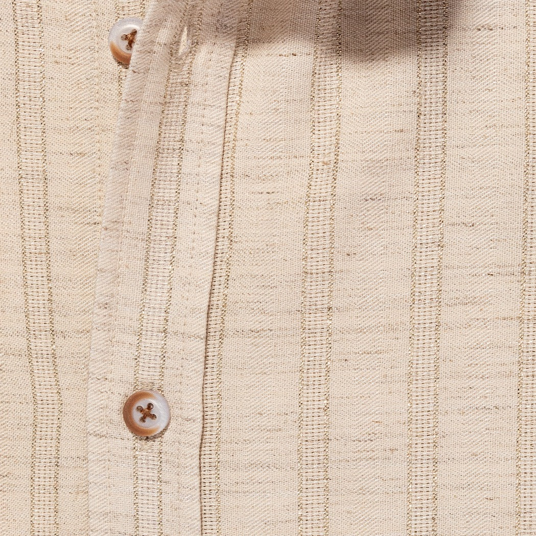 Royal Stitch Jacquard Button Down Shirt - Desert Sand Button Down Shirts Eight-X   