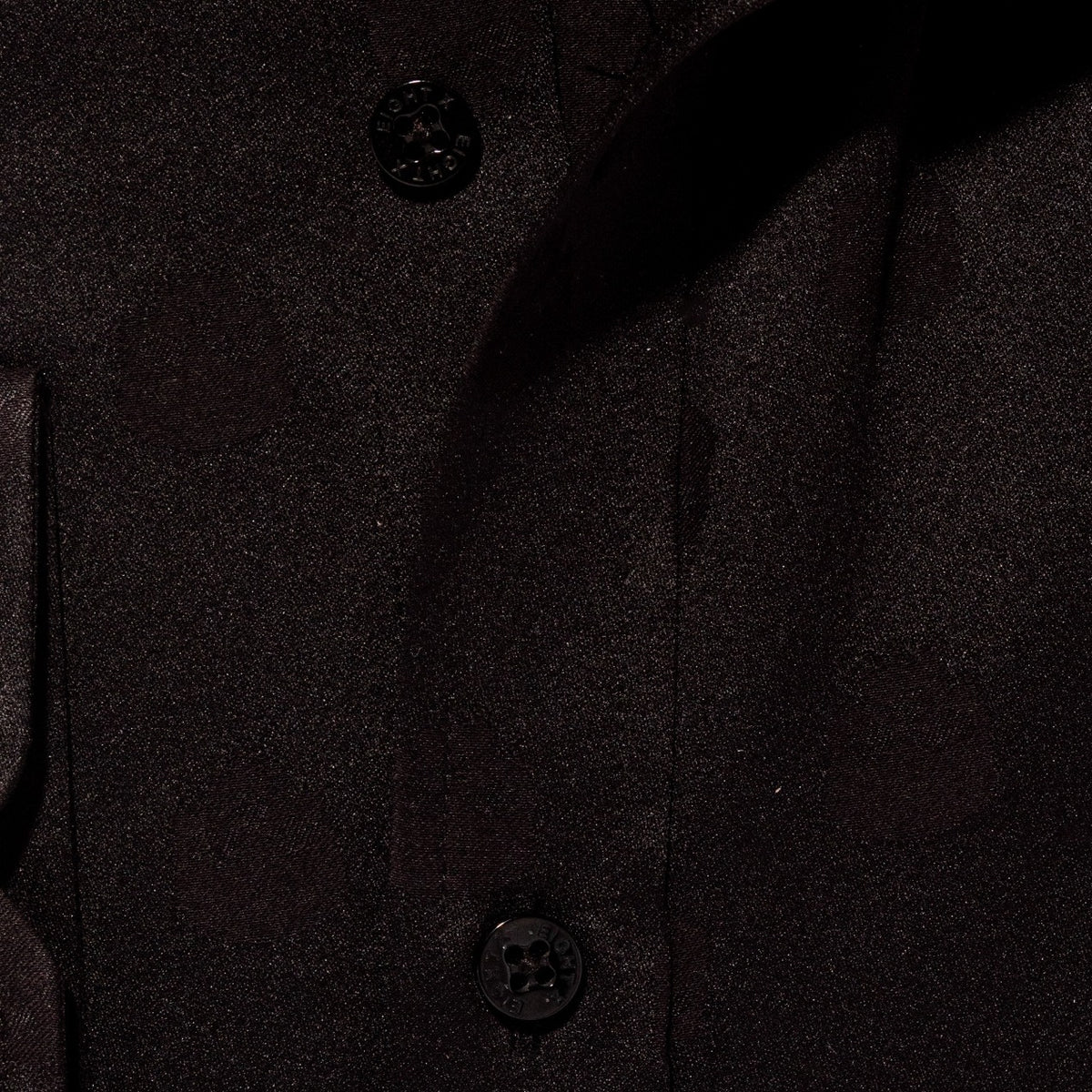 Skull Jacquard Button Down Shirt - Black Button Down Shirts Eight-X   