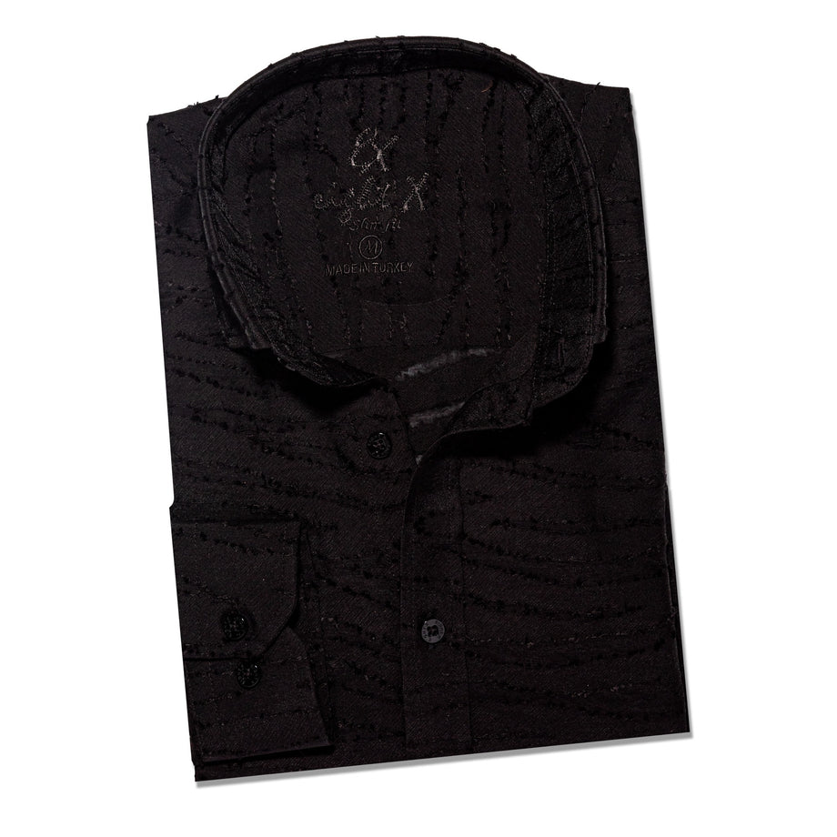 Scorcher Jacquard Button Down Shirt – Eight-X