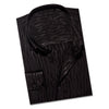 Hot Streak Jacquard Button Down Shirt - Black Button Down Shirts Eight-X BLACK S 