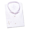 Solid Cotton Slim Fit Button Down Shirt - White Button Down Shirts Eight-X WHITE S 
