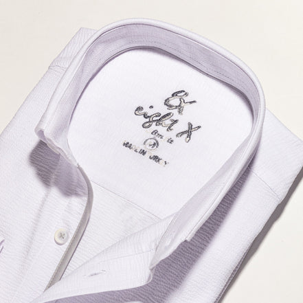 Piped Seersucker Button Down Shirt Button Down Shirts Eight-X   