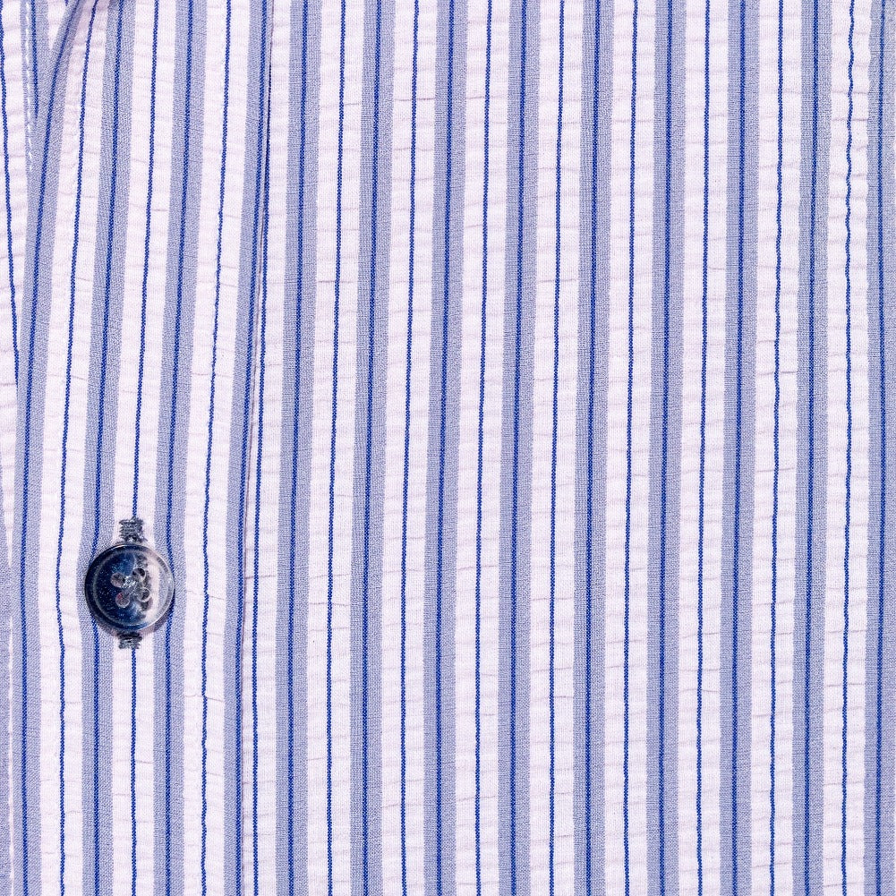 Extra Striped Seersucker Button Down Shirt Button Down Shirts Eight-X   