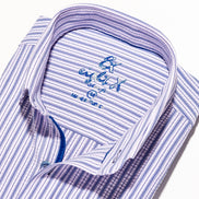 Extra Striped Seersucker Button Down Shirt Button Down Shirts Eight-X   