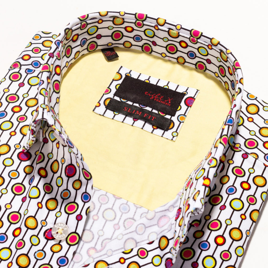Candy Shoppe Short Sleeve Button Down Shirt Button Down Shirts Eight-X   