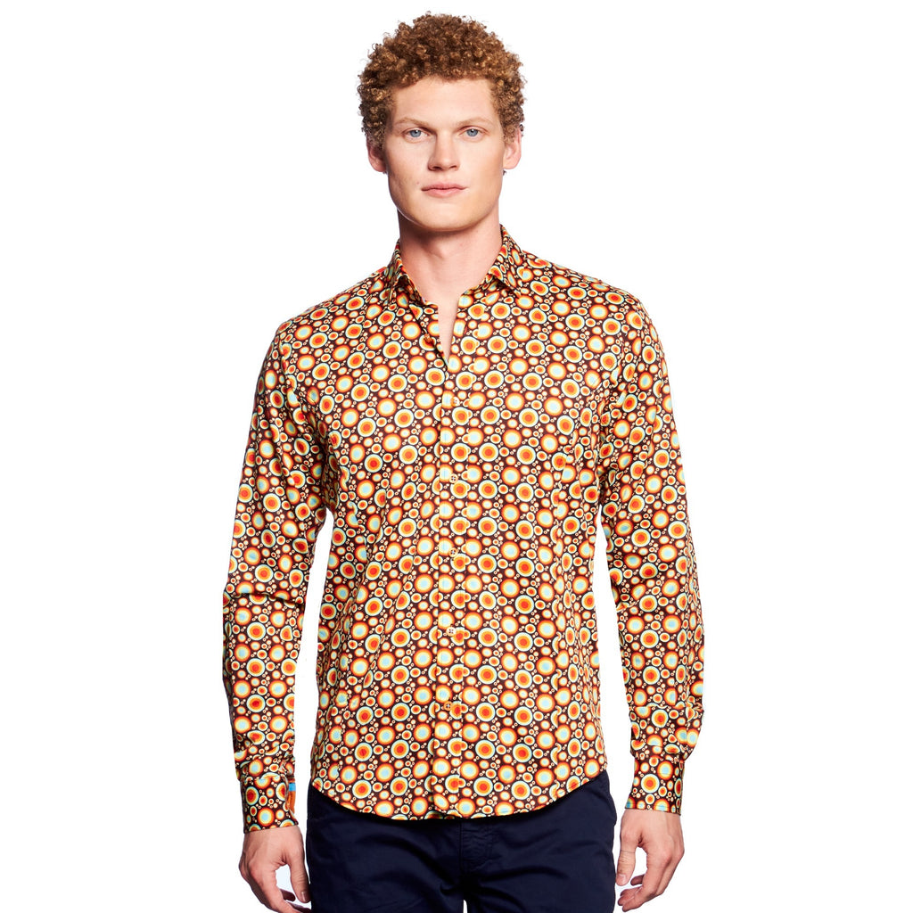 Nuclei Button Down Shirt  Eight-X MULTI S 