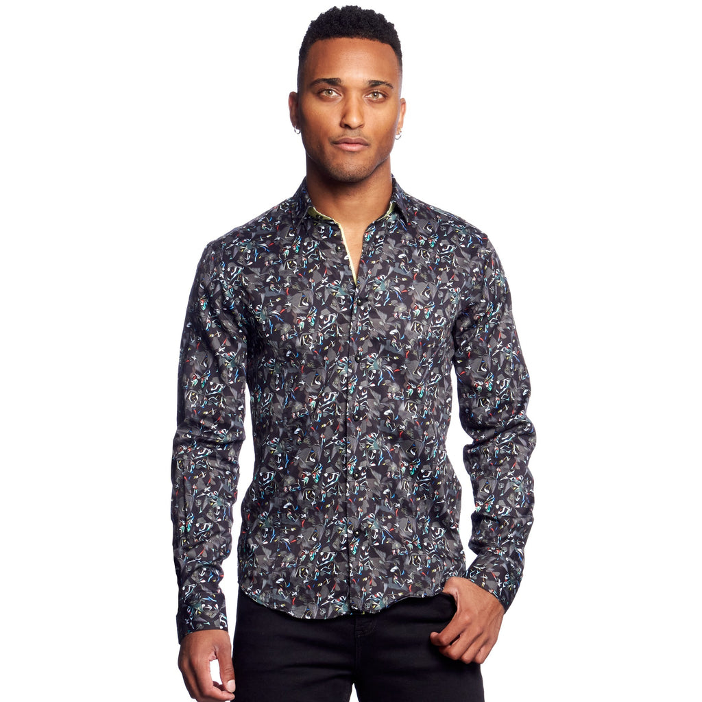 Rafiki PM Edition Button Down Shirt  Eight-X MULTI S 