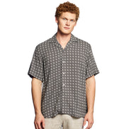 Vision Relaxed Fit Short Sleeve Button Down Shirt  Eight-X MULTI S 