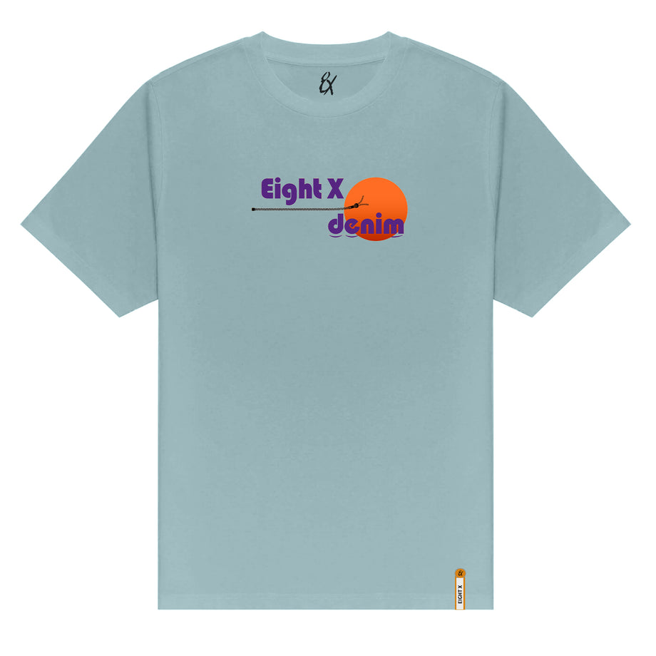 Fly Away Graphic T-Shirt Light Blue - Main Image