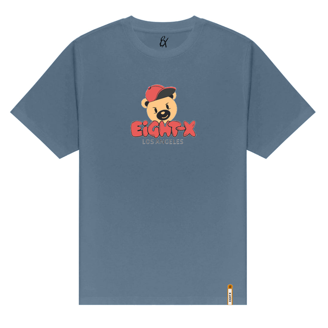 Old-School Graphic T-Shirt - Blue Graphic T-Shirts Eight-X BLUE S