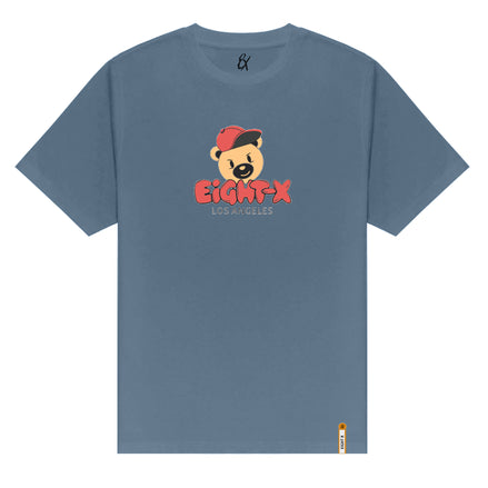 Old-School Graphic T-Shirt - Blue Graphic T-Shirts Eight-X BLUE S