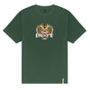 Feline Graphic T-Shirt - Green Graphic T-Shirts Eight-X GREEN S