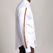 Royal Flush PM Limited Edition Button Down Shirt - White  Eight-X   