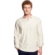 Royal Stitch Jacquard Button Down Shirt - Desert Sand Button Down Shirts Eight-X BEIGE S 