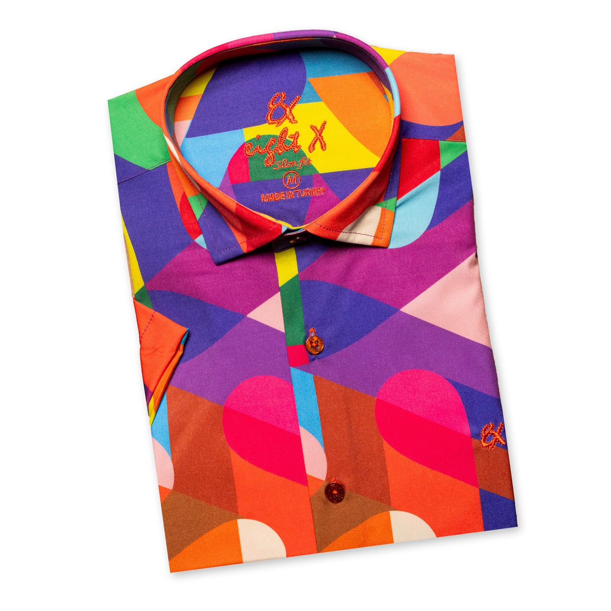 Good Times Short Sleeve Button Down Shirt Short Sleeve Button Down Eight-X   