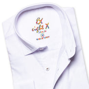 Bottle Shop Button Down Shirt - White Long Sleeve Button Down Eight-X   