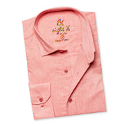 Bottle Shop Button Down Shirt - Salmon Long Sleeve Button Down Eight-X PINK S 