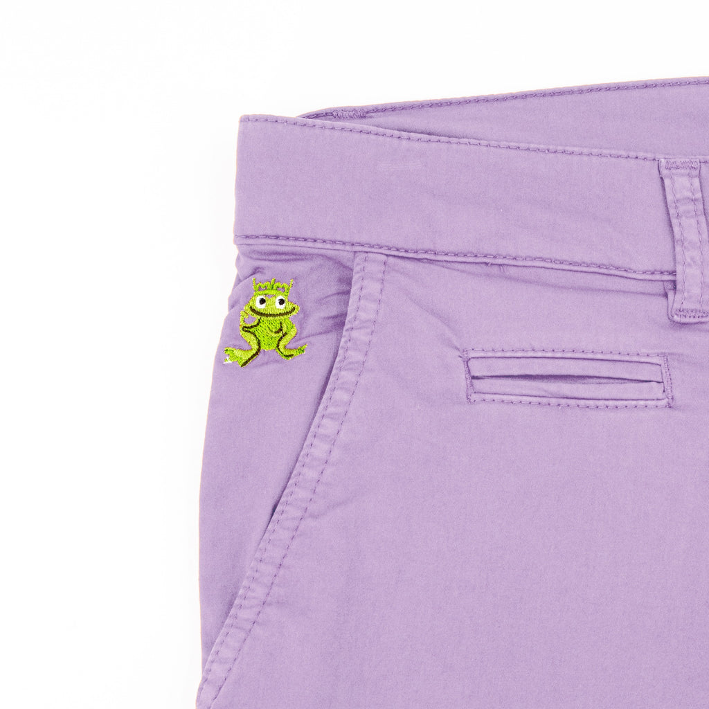 Lilac FROG Chino Shorts  Eight-X   