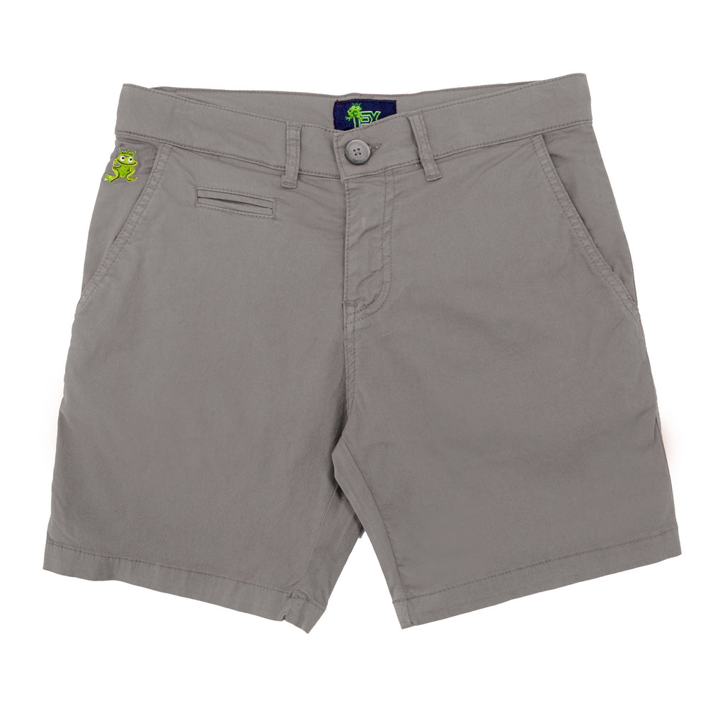 Smoke Grey FROG Chino Shorts  Eight-X   