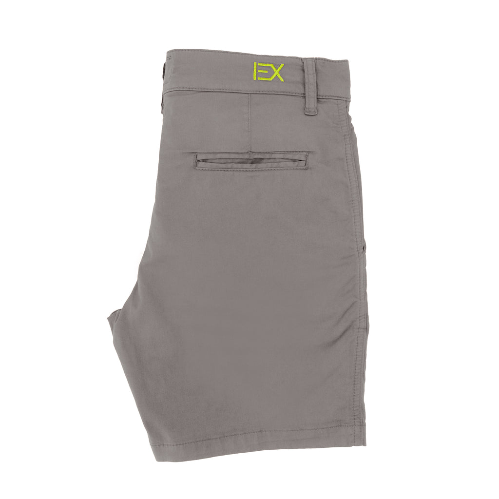 Smoke Grey FROG Chino Shorts  Eight-X   