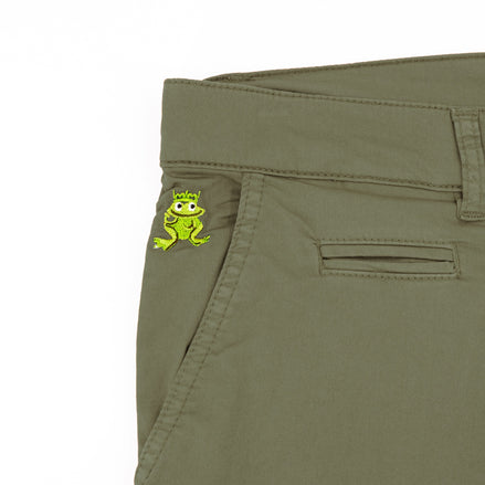 Olive FROG Chino Shorts Shorts Eight-X   