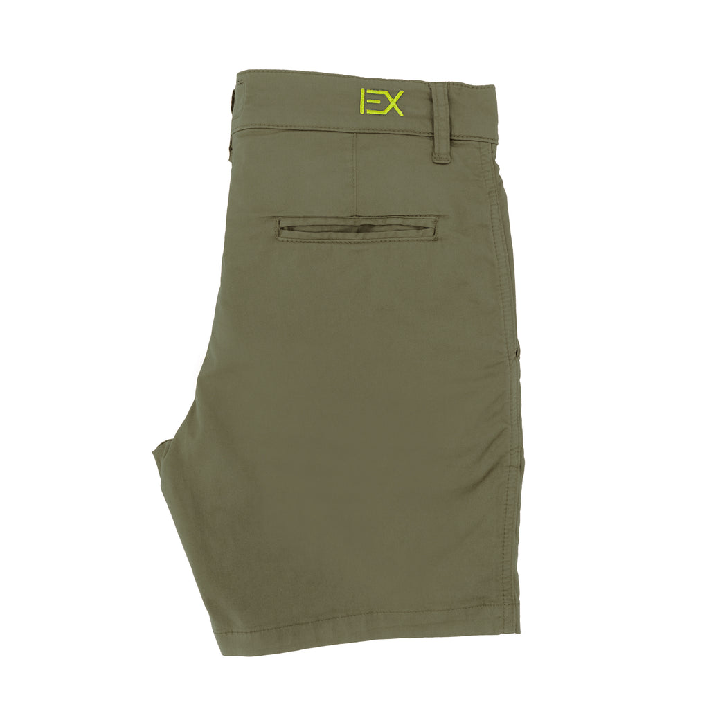 Olive FROG Chino Shorts  Eight-X   