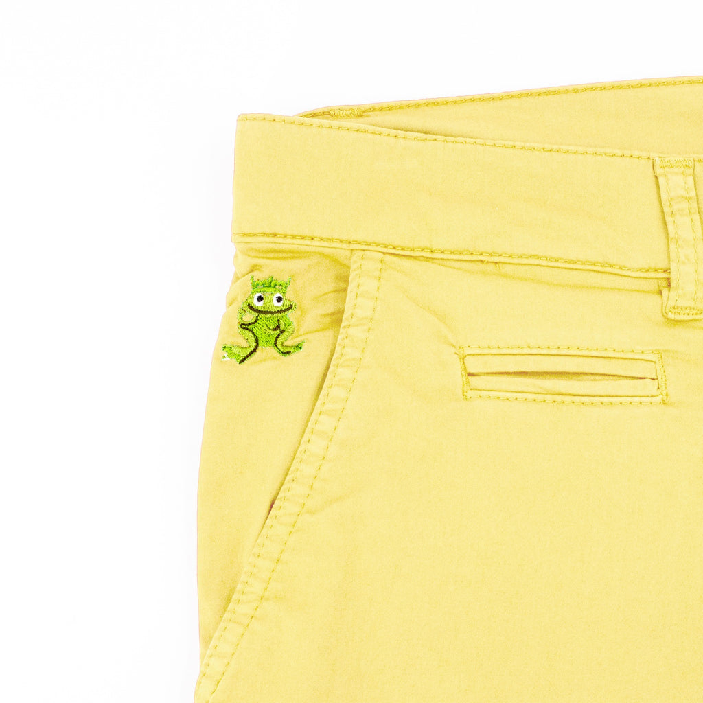 Lemon FROG Chino Shorts  Eight-X   