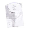 Contact Embroidered Button Down Shirt - White  Eight-X   