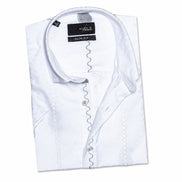 Paisley DNA Embroidered Jacquard Short Sleeve Shirt  Eight-X   