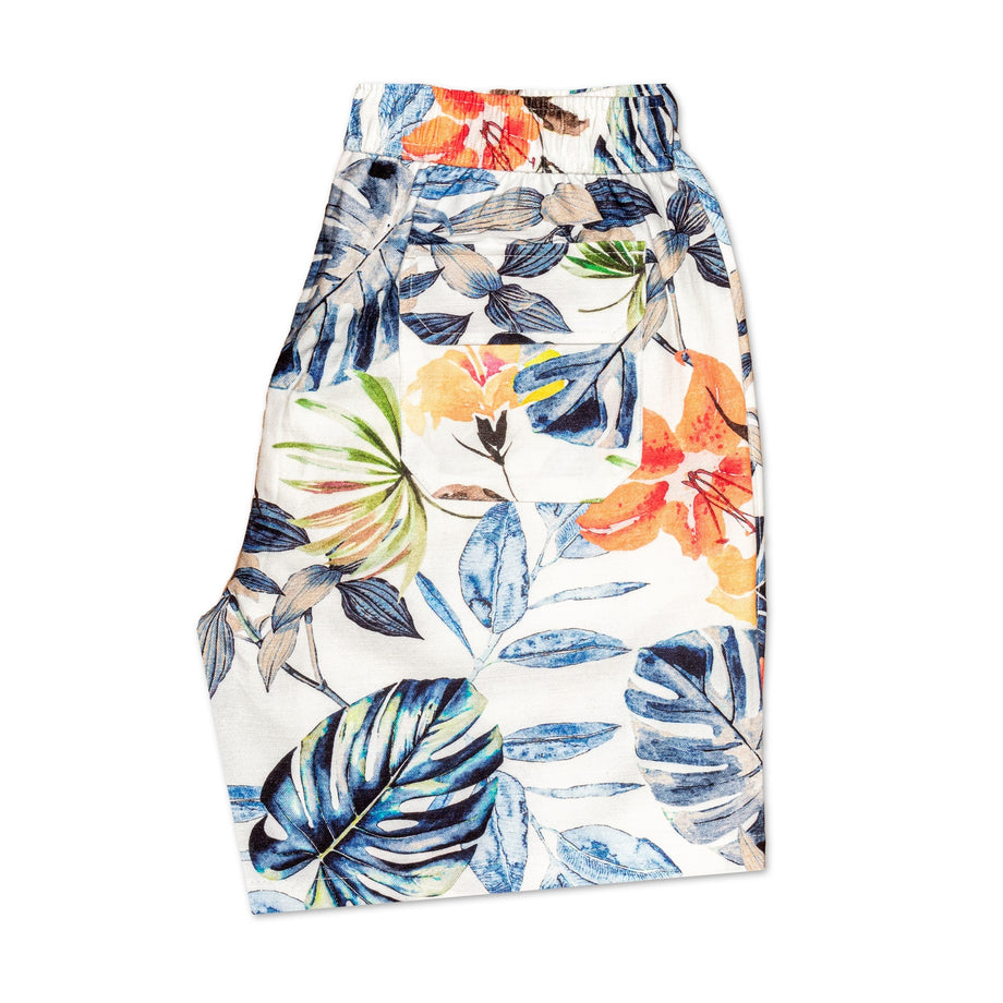 Paraíso Relaxed Fit Viscose Short Sleeve Shirt + Shorts Matching