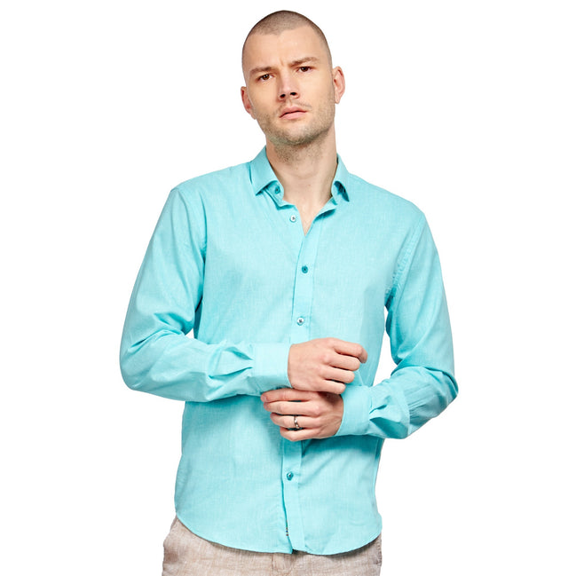 Bottle Shop Button Down Shirt - Green Button Down Shirts Eight-X GREEN S