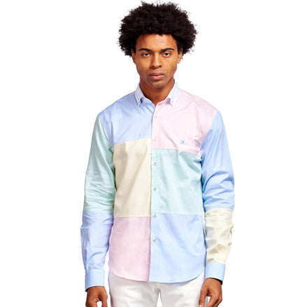 Pastel Pallette Button Down Shirt Button Down Shirts Eight-X MULTI S 