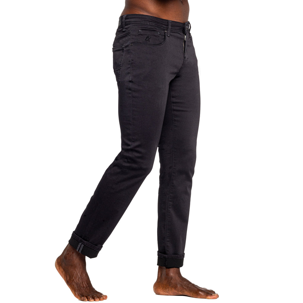 Super Stretch Slim Fit Jeans v2 - Black Jeans Eight-X BLACK 29 