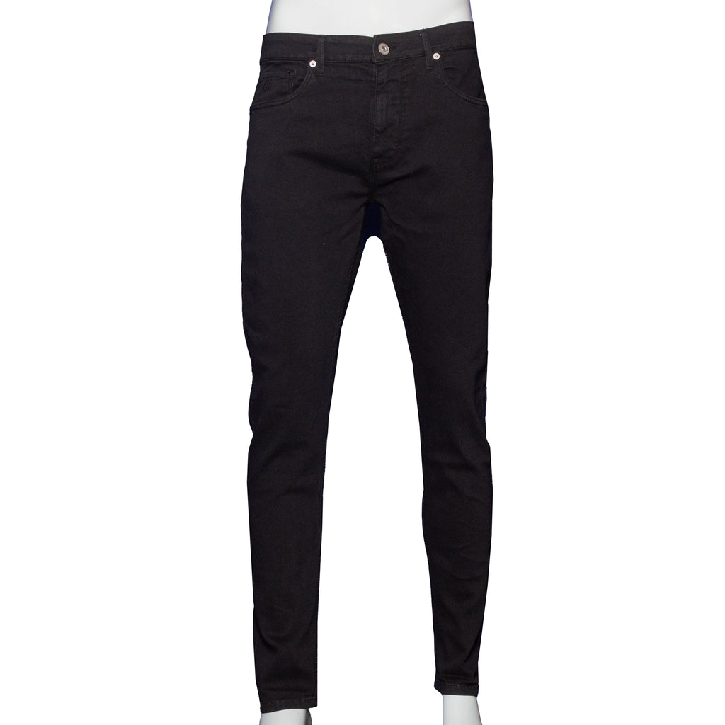 Soft Stretch Slim Fit Jeans - Black Jeans Eight-X BLACK 29 