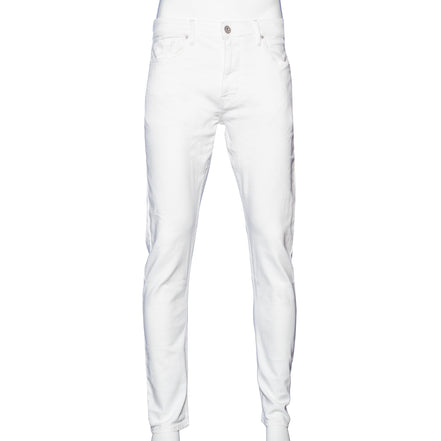 Soft Stretch Slim Fit Jeans - White Jeans Eight-X WHITE 29 