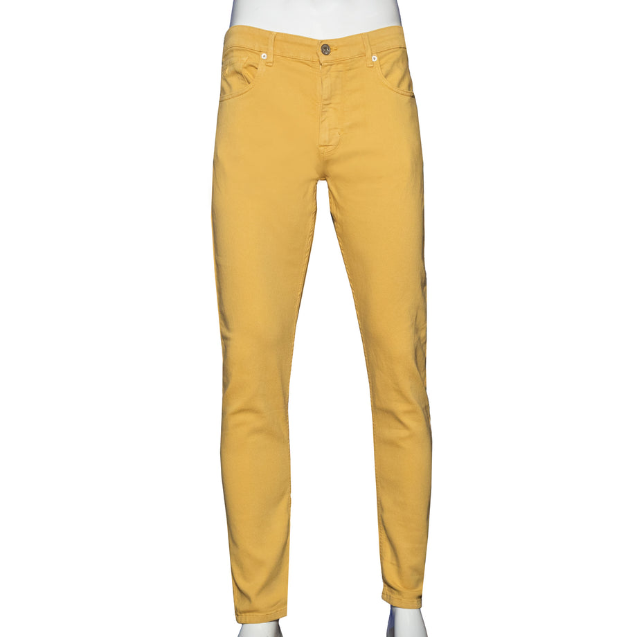 Soft Stretch Slim Fit Jeans Portica Yellow