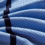 The Varsity Knit Short Sleeve Shirt - Light Blue Button Up Shirts Eight-X   