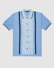 The Varsity Knit Short Sleeve Shirt - Light Blue Button Up Shirts Eight-X LIGHT BLUE S 