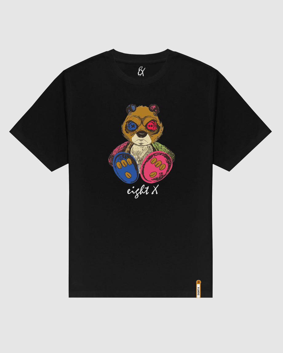 Toxicity Slim Fit Graphic T-Shirt - Black – Eight-X