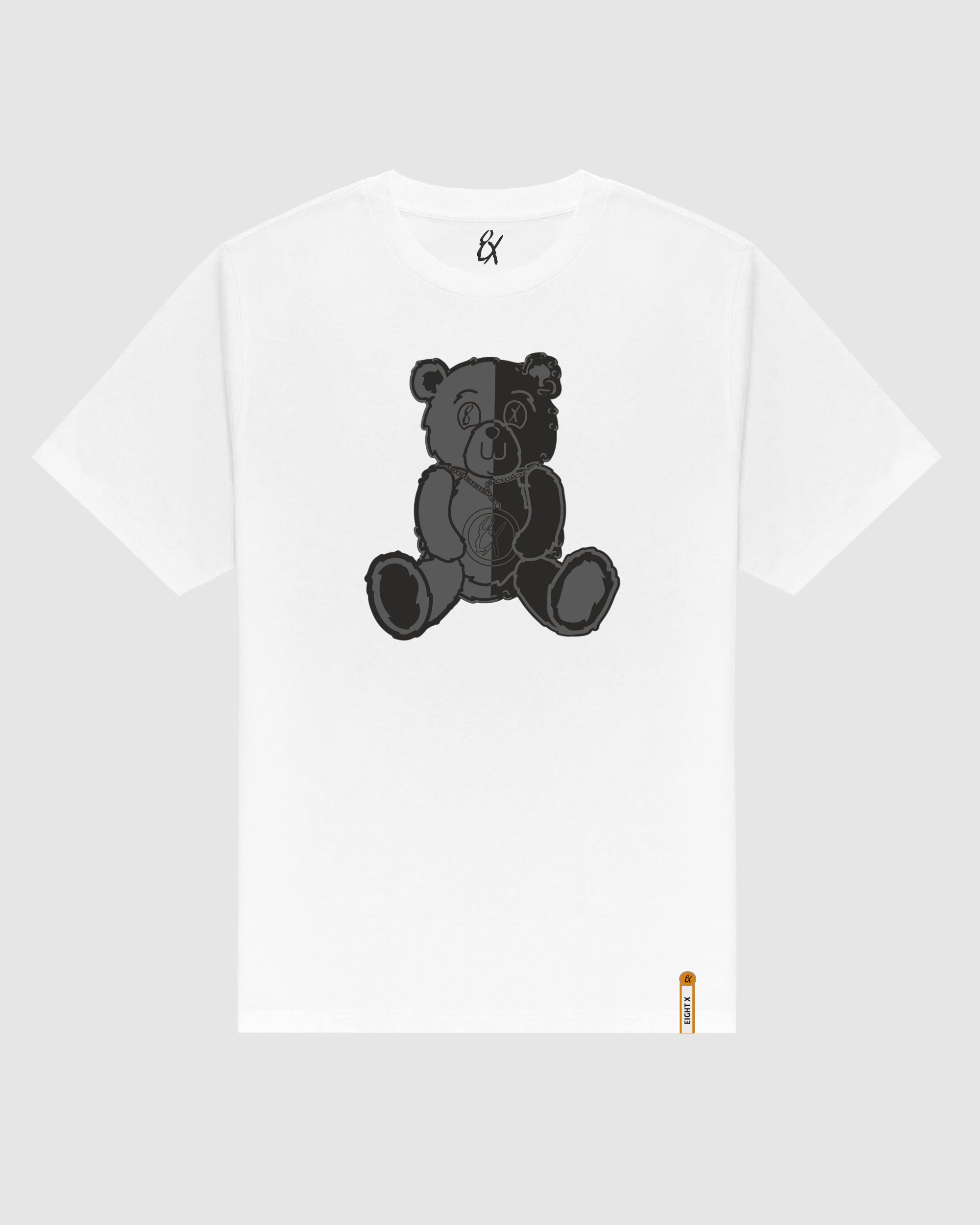 Big Bad Bear Oversized Graphic T-Shirt - White – Eight-X
