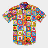 Rings Of Life Short Sleeve Button Down Shirt Button Down Shirts Eight-X MULTI S