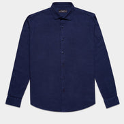 Deep Sea Jacquard Button Down Shirt Button Down Shirts Eight-X NAVY S 