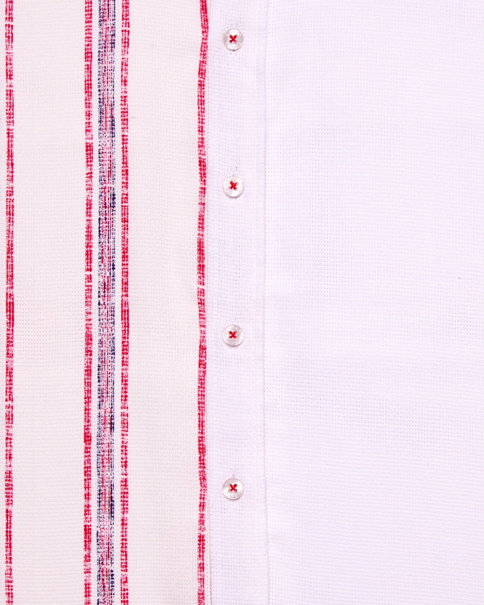 Red Line Short Sleeve Button Down Shirt Button Down Shirts Eight-X   
