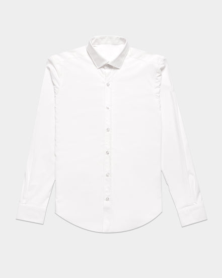 Ultra Stretch Button Down Shirt - White Button Down Shirts Eight-X WHITE S
