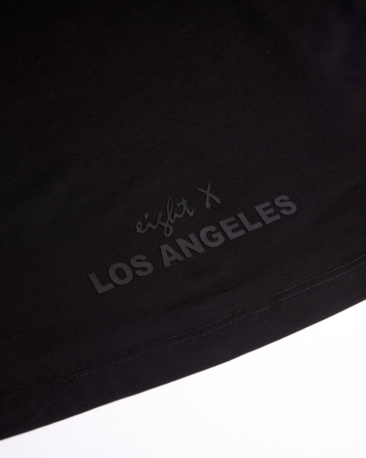 Oversized Crew Neck T-Shirt V2 - Black T-Shirts Eight-X   