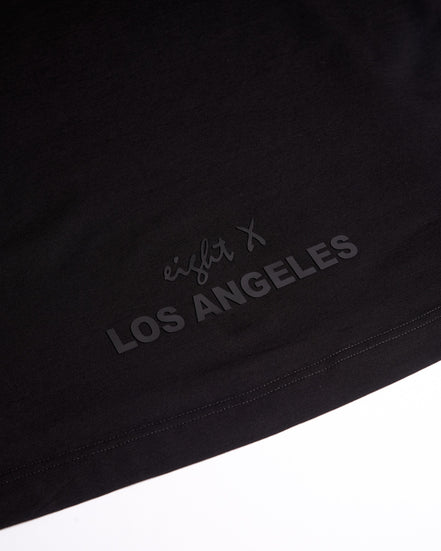 Oversized Crew Neck T-Shirt V2 - Black T-Shirts Eight-X   